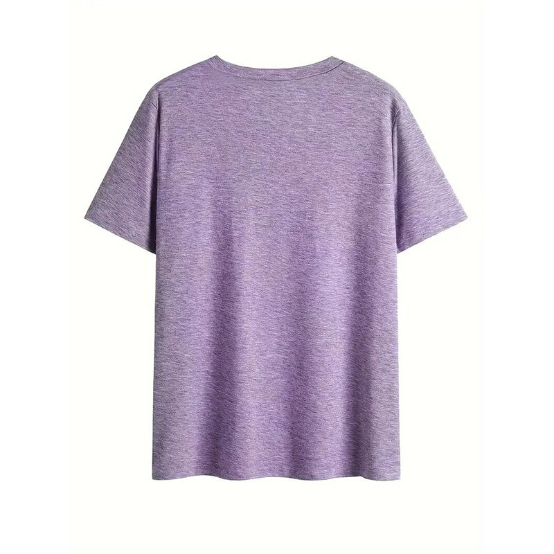 Women's Vintage Floral T Shirt Boho Wildflower Graphic Loose Tees Short Sleeve V Neck Tops